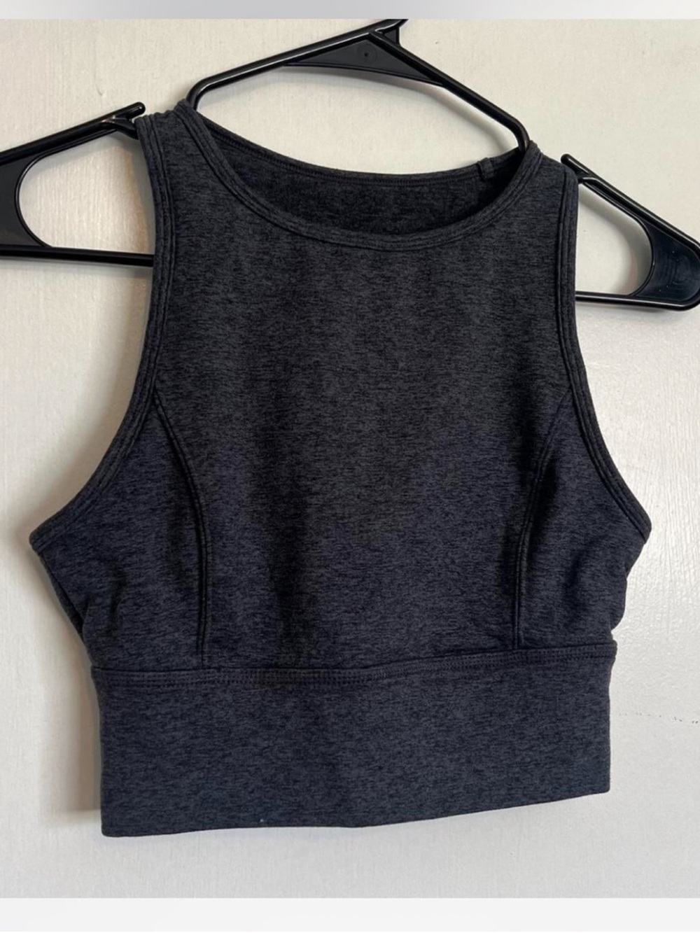 Target Joylab dark heathered gray high neck sports bra workout top size XS